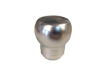 Torque Solution Fat Head Shift Knob (Silver): Universal 10x1.25