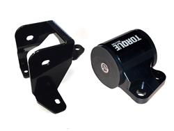 Torque Solution Billet Aluminum Left Engine Mount ( 2 Bolt ): Honda Civic 96-00 EK B or D-Series