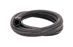 Torque Solution Nylon Braided Rubber Hose: -8AN 2ft (0.44" ID)