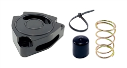 Torque Solution Blow Off BOV Sound Plate (Black): Kia Forte KOUP Turbo 2014+