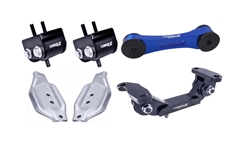 Torque Solution Engine / Trans / Blue Pitch Mount Kit w/ Mount Plates: Subaru WRX 2006-2015 / STI 2006-2016