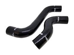 Torque Solution Silicone Radiator Hose Kit (Black): Subaru WRX 2015+ / Forester XT 2014+