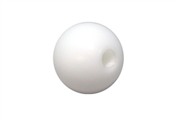 Torque Solution Delrin 50mm Round Shift Knob (White): Universal 10x1.25
