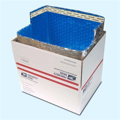 Foil Insulated Box Liners, 11" x 8" x 6" USPS Medium Flat Rate