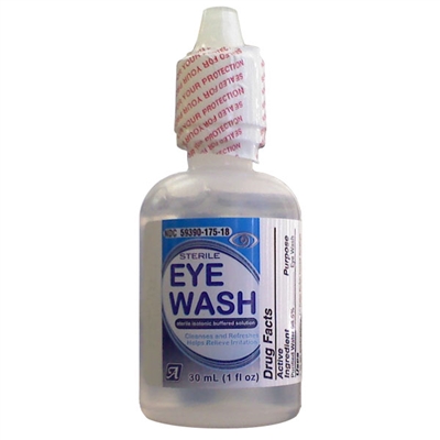 Sterile Eye Wash Solution, 1 oz. - 144/Case