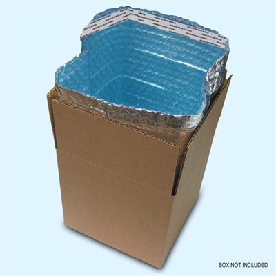 Foil Insulated Box Liners - 8" x 8" x 8" (Fits in USPS Medium Top Loading Flat Rate Box)