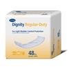 Dignity Regular-Duty Disposable Pads, 4" x 12" - 240/Case