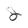 Labtron 602 Sprague Rappaport-Type Stethoscope, 22", Black