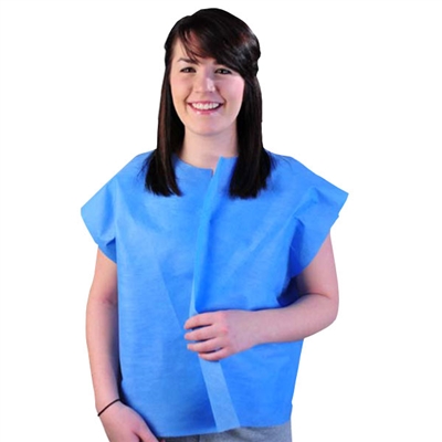 Exam Capes, Premium, Tissue/Poly/Tissue Color: Mauve. 100/Case.