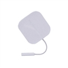 Square White Foam Electrodes, 2" x 2" - 4 Pack