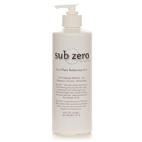 Sub Zero Pain Relieving Gel with Cat's Claw 16 oz