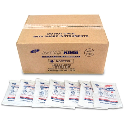 Insta-Kool Instant Cold Pack, Small: 5" x 6" First Aid Kit Size - 80/Case