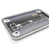 Diamond Bling Chrome Motorcycle License Plate Frame