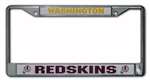 License Plate Frame – Washington Red Skins