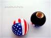 American Flag Ball Tire Valve Stem Caps