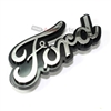Ford Chrome ABS 3D Emblem-Badge-Nameplate Letters for Front Hood or Rear Trunk