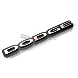 Dodge Letters Logo Chrome 3D Emblem-Badge-Nameplate for Front Hood or Rear Trunk