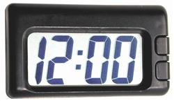 Black Big Digit Clock for Car-Truck-Bike-Scooter Interior Dash