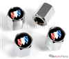 Buick Black Logo Chrome ABS Tire Valve Stem Caps