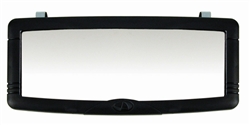 Interior Mirror for Auto-Car-Truck Clips to Sun Visor or Stick on rearview