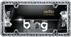 Luxury Zebra Bling Chrome/Black Custom License Plate Frame for USA Car-Truck-SUV