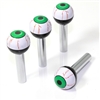 4 Universal Green EyeBall Interior Door Lock Knobs Pins for Car-Truck-HotRod