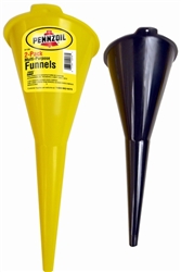 2 Pennzoil Multi-Purpose Funnels for Car-Truck-Bike Gas-Oil-Liquid etc.