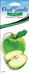 Paper Fresh Apple Hanging Tree Style Air Freshener for Car-Truck-Home etc.