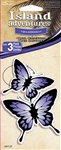 3 Purple Butterfly Wild Berry Hanging Tree Style Air Freshener for Car-Truck etc