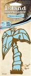 3 Blue Palm Tree Beach Breeze Scent Hanging Air Freshener for Car-Truck-Home etc