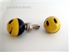 Smiley Face License Plate Frame Fasteners Bolts