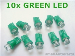 Green T10 LED Light Bulbs