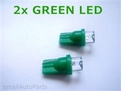 Green T10 LED Light Bulbs