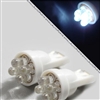 Super White T10 4-LED Light Bulbs