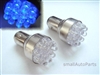 Blue 1157 12-LED Light Bulbs