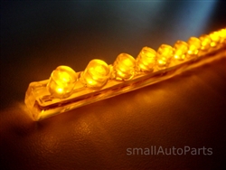 Yellow Amber 24CM 9.5" PVC LED Light Strip