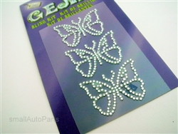 Butterfly Rhinestones Decal Sticker