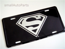 Superman Aluminum License Plate