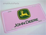 John Deere Aluminum License Plate