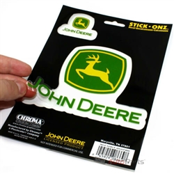 John Deere Clear Vinyl Sticker Decal