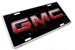 GMC Aluminum License Plate