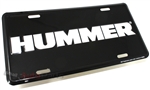 Hummer Aluminum License Plate