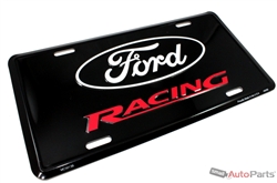 Ford Racing Aluminum License Plate