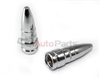 Chrome ABS Bullet Spike Tire Valve Stem Caps