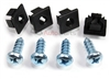 Chrome Metal License Plate Screws