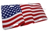 American Flag Aluminum License Plate Tag