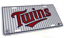 Minnesota Twins MLB Aluminum License Plate Tag