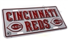 Cincinnati Reds MLB Aluminum License Plate Tag