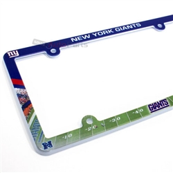 New York Giants NFL License Plate Frame