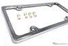 Chrome Plastic ABS License Plate Frame